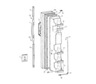 GE TFX20JRBCWH freezer door diagram