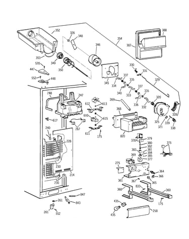 Freezer section