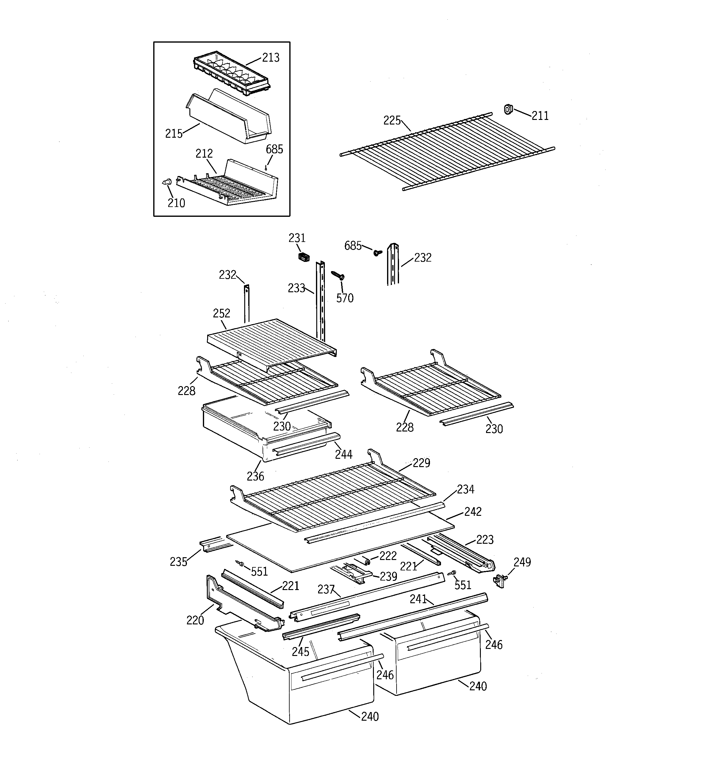 Shelves