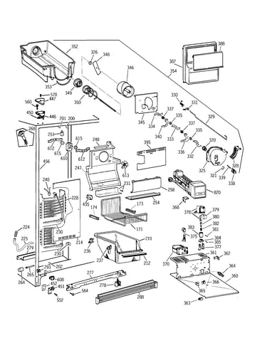 Freezer section