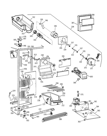 Freezer section