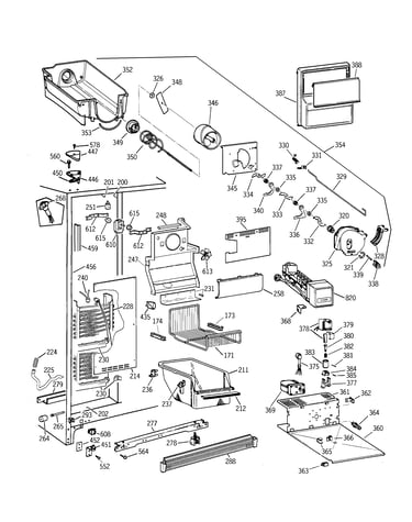 Freezer section