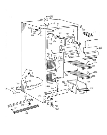 Freezer section