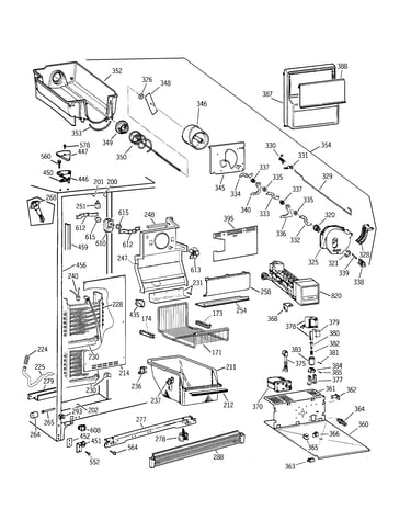 Freezer section