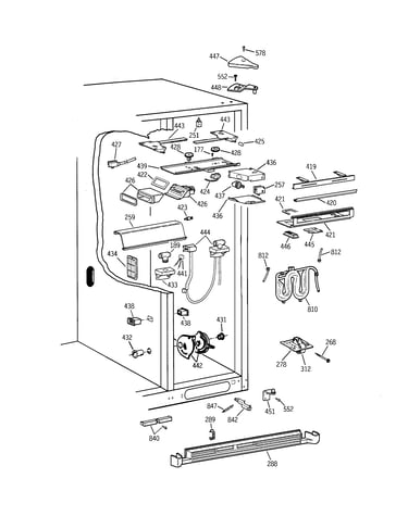 Fresh food section