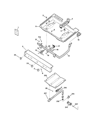 Gas & burner parts