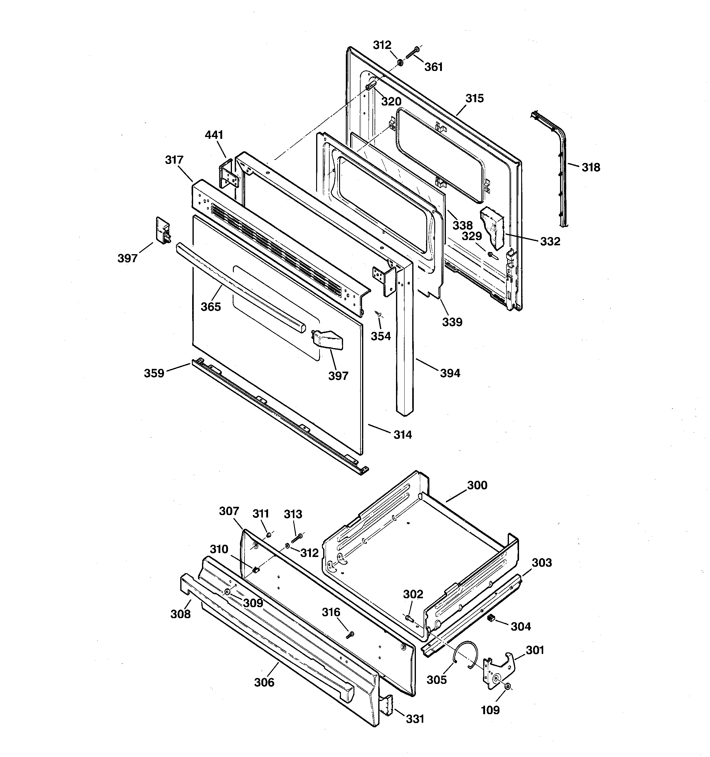 Door & drawer parts