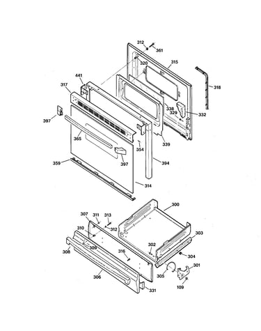 Door & drawer parts