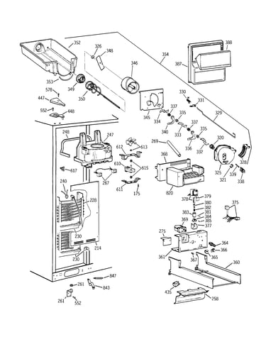 Freezer section