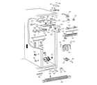 GE TPS24PBBABS fresh food section diagram