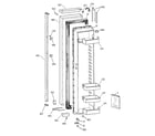 GE TPX24SIBBBS freezer door diagram