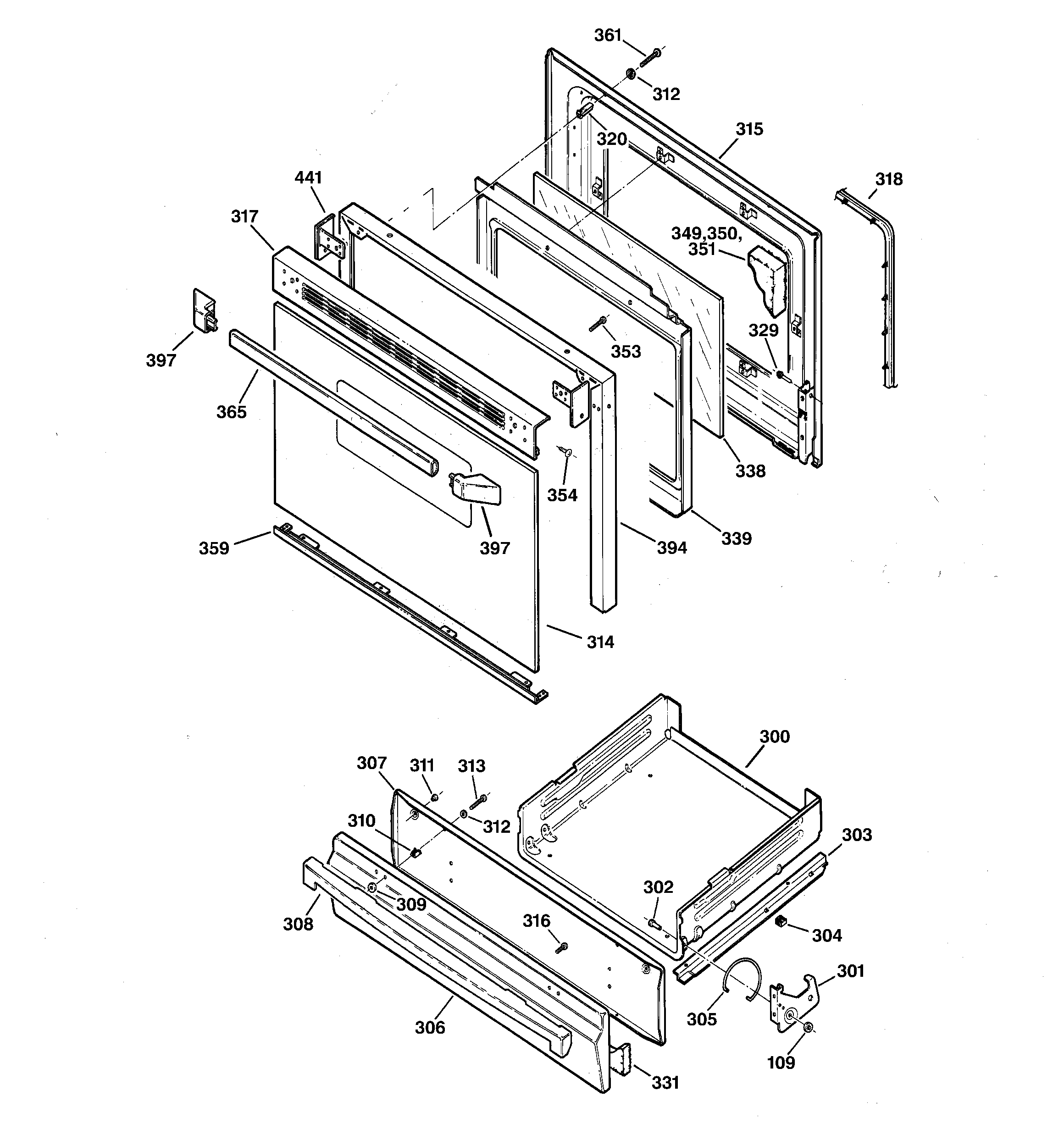 Door & drawer parts