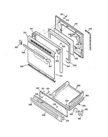 Door & drawer parts