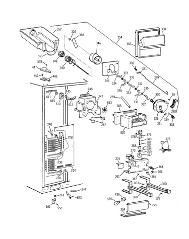 Freezer section