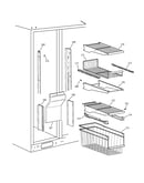 Freezer shelves