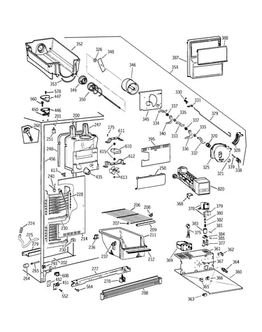 Freezer section