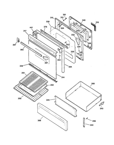 Door & drawer parts