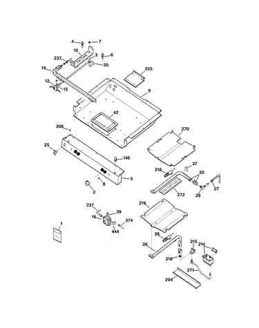 Gas burner parts