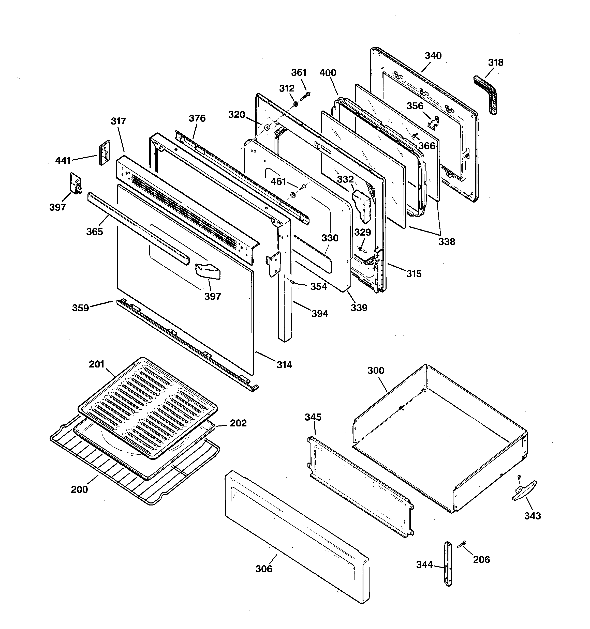 Door & drawer parts