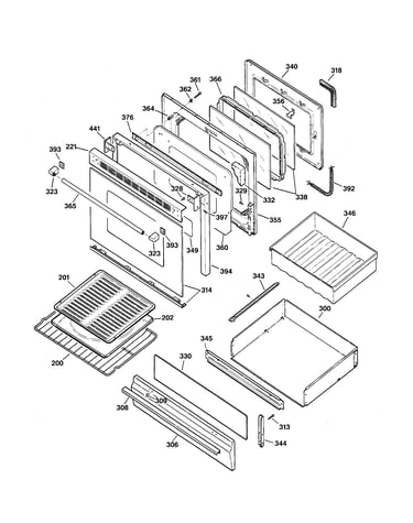 Door & drawer parts