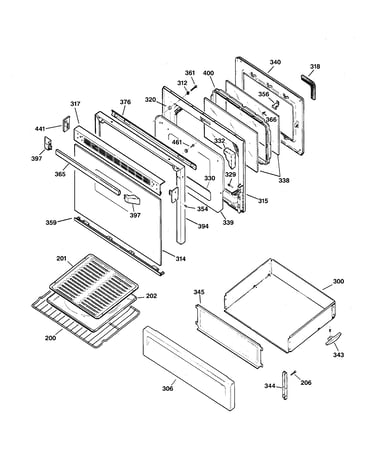 Door & drawer parts