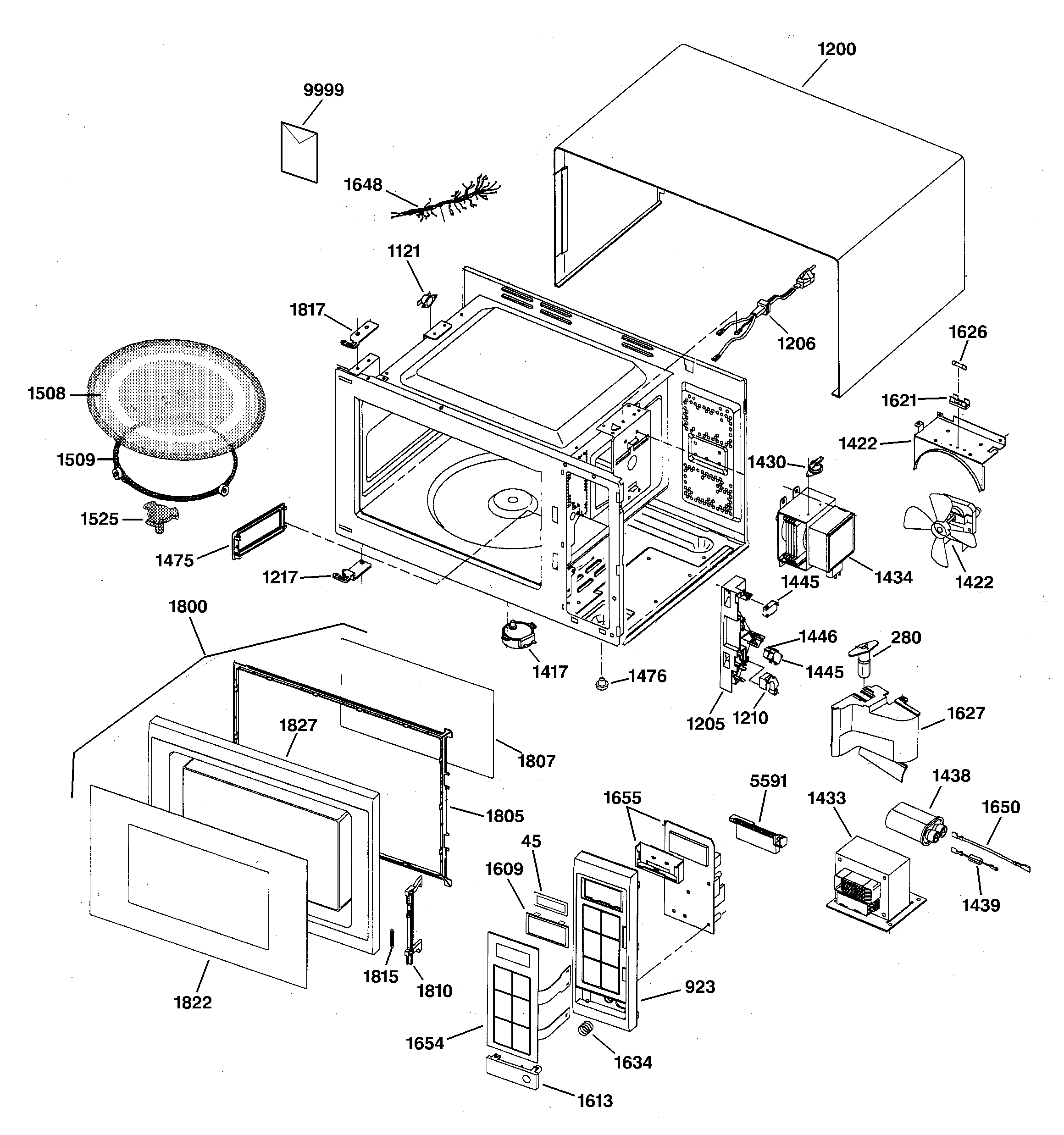 MICROWAVE PARTS