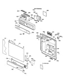 Escutcheon & door assembly