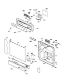 Escutcheon & door assembly