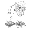 GE GSD3130C05WW body parts diagram