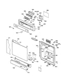 Escutcheon & door assembly