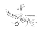 GE GSD3420Z05BB motor-pump mechanism diagram