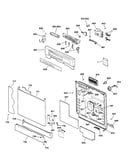 Escutcheon & door assembly