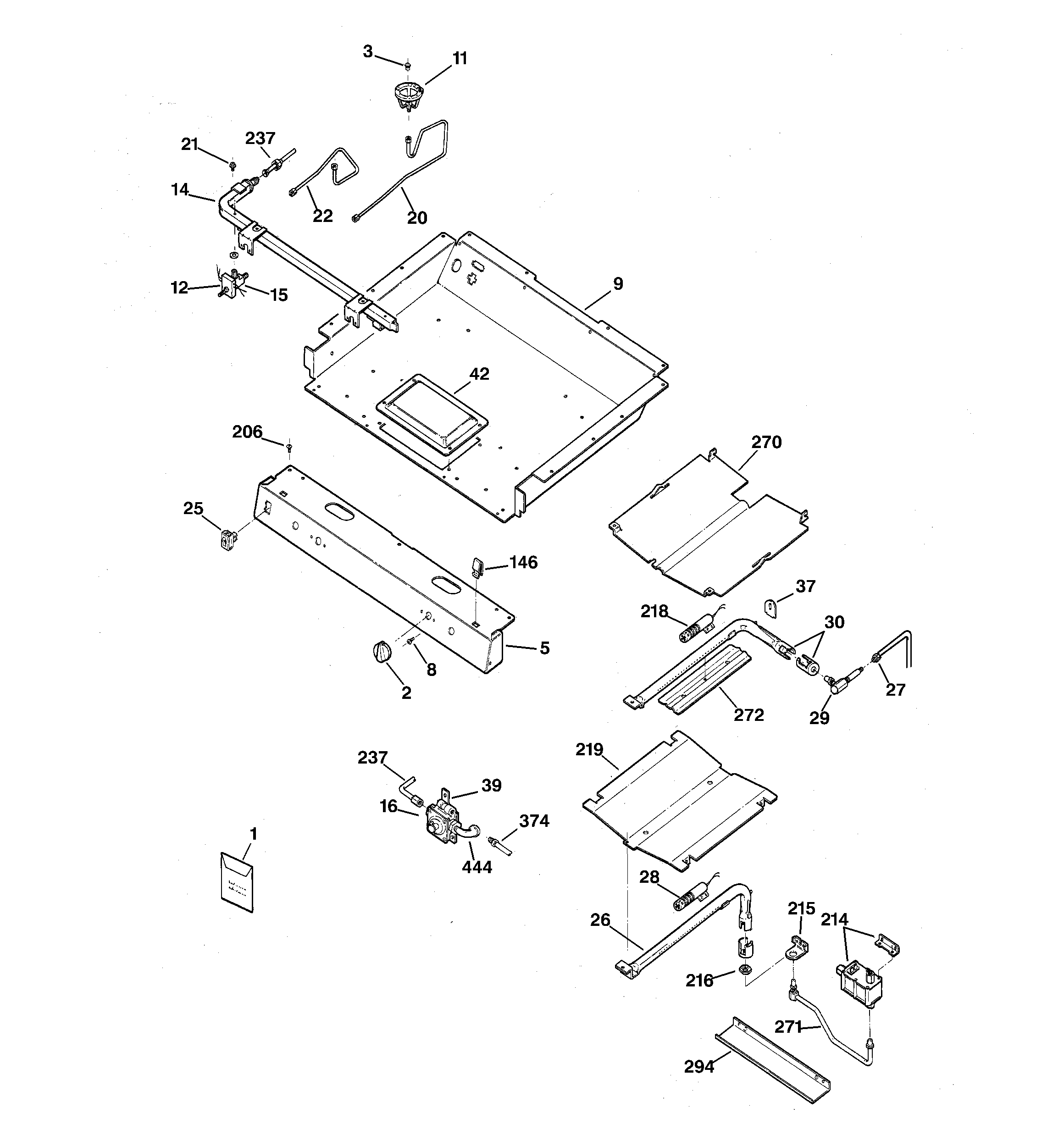 Gas burner parts