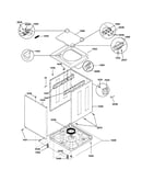 Washer cabinet
