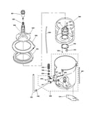 Agitator, basket & tub parts