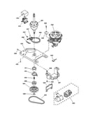 Brake, clutch, gearcase, motor & pu
