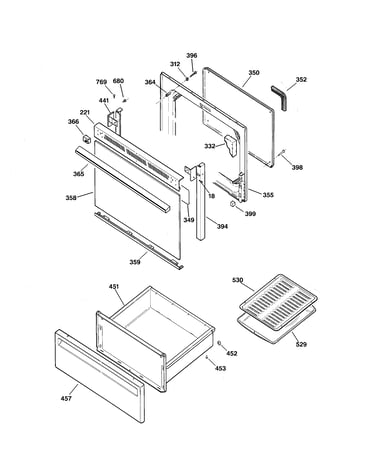 Door & drawer parts