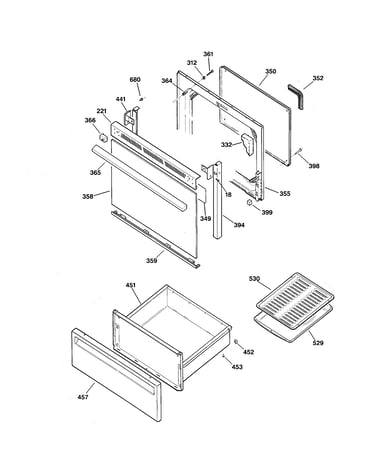 Door & drawer parts