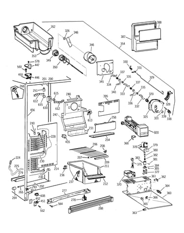 Freezer section