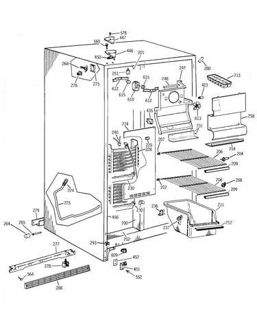 Freezer section