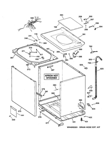 Cabinet, cover & front panel