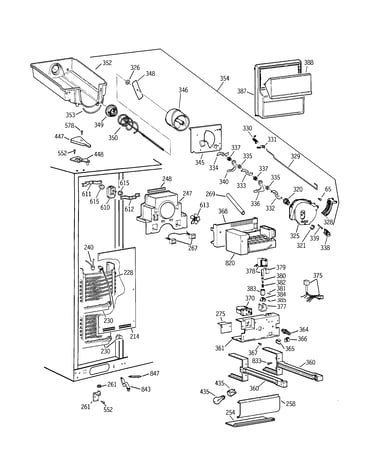 Freezer section