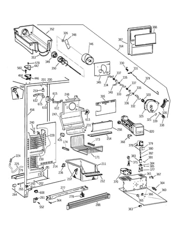 Freezer section