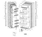 GE TFZ20JABEWW doors diagram