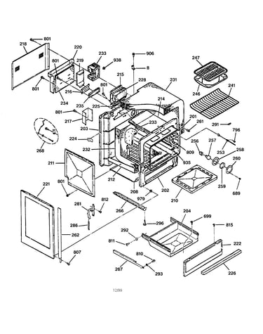Body & drawer parts