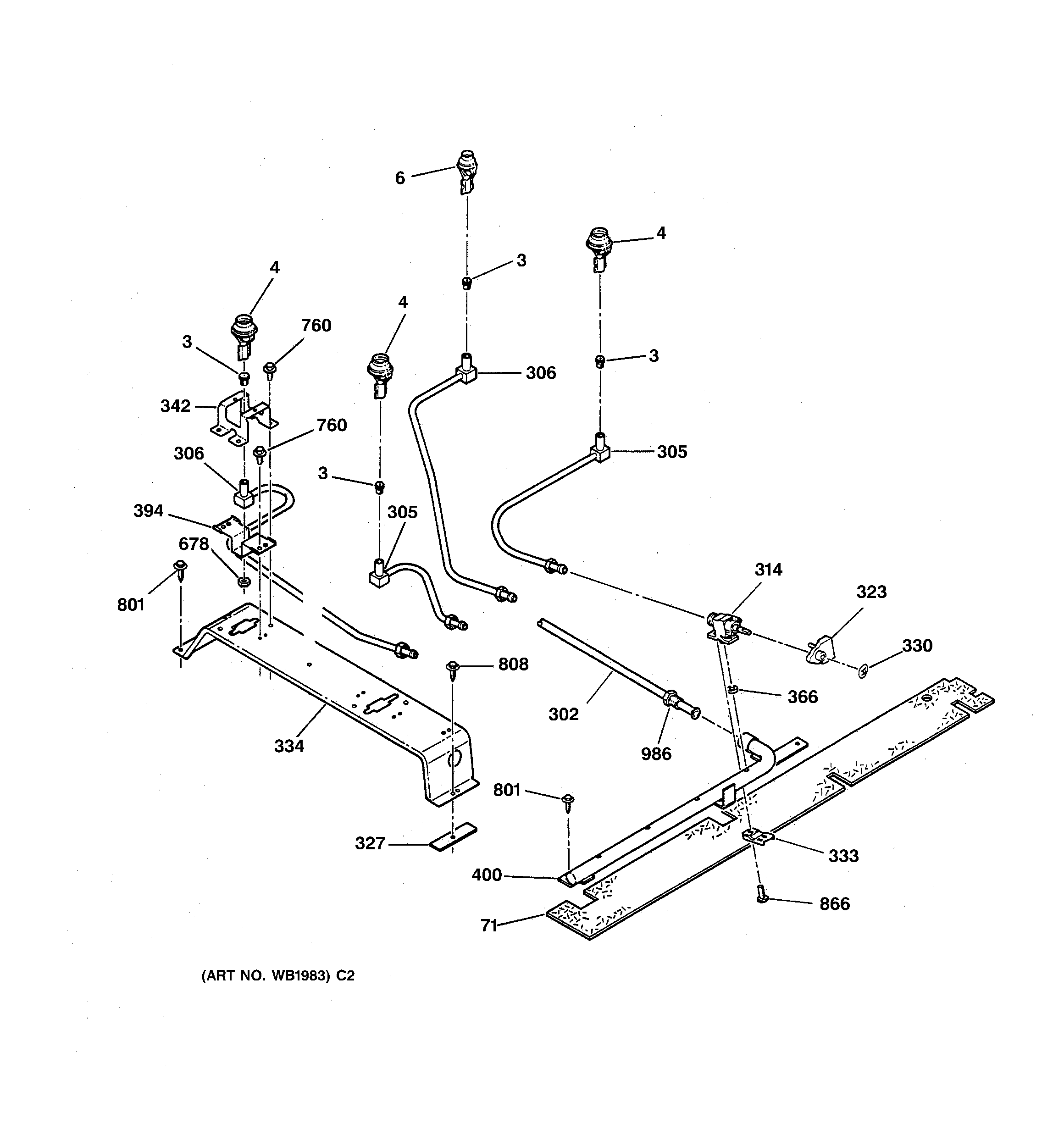 Surface burner