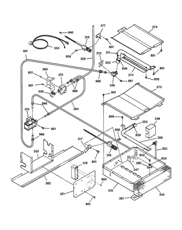 Oven burner
