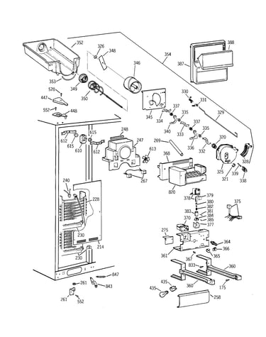 Freezer section