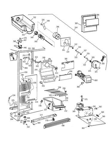 Freezer section