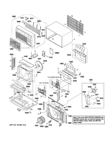 Cabinet & components